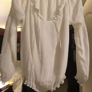 Xs Express ivory blouse